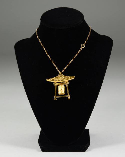 United Nations Peace Bell Necklace