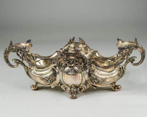 Silver Serving Dish