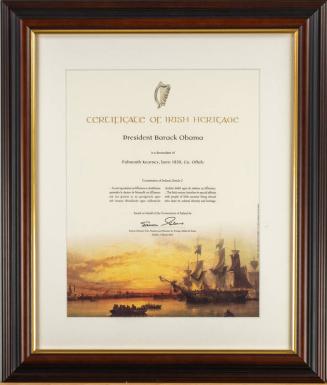 Irish Heritage Certificate