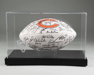 Football Signed by the 1985 Chicago Bears