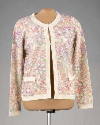 Floral Cashmere Cardigan