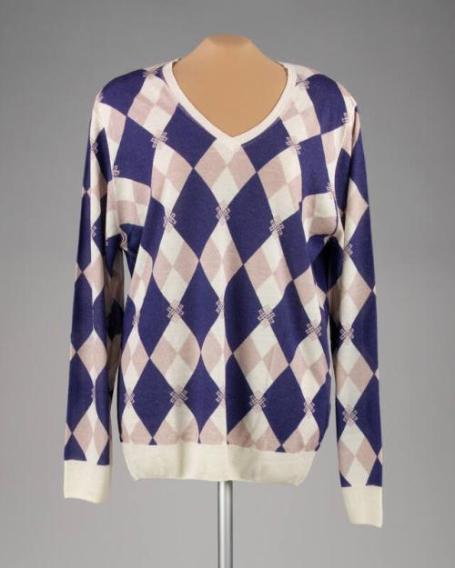 Cashmere Argyle Sweater