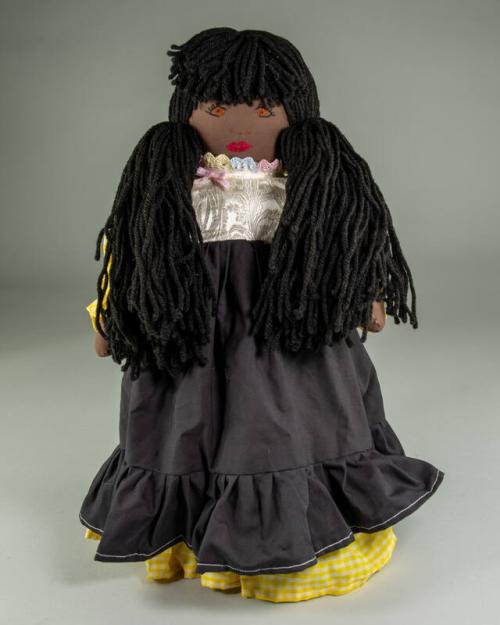 Cloth Doll with Yarn Hair