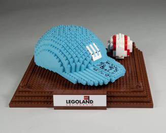 Lego Baseball Cap Sculpture