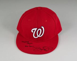 Washington Nationals Cap for President Obama and First Lady Michelle Obama
