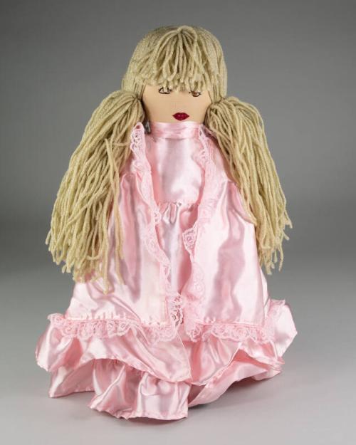 Cloth Doll with Yarn Hair