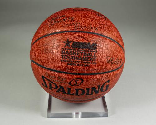 Signed Spalding Basketball