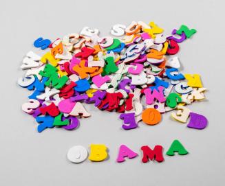 Foam Alphabet Stickers