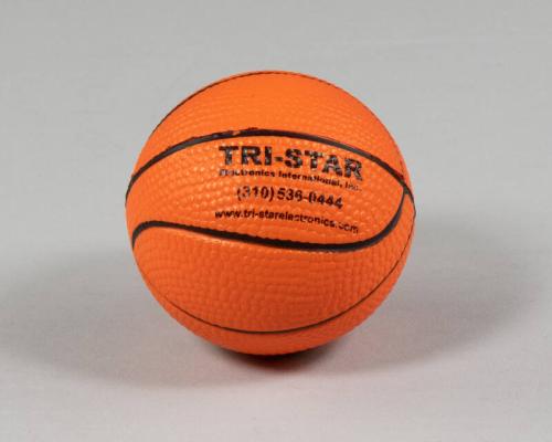 Orange Basketball Stress Ball