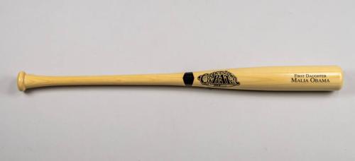 First Daughter Malia Obama Baseball Bat