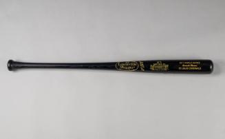 2011 World Series/St. Louis Cardinals Baseball Bat for President Barack Obama