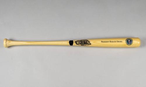 President Barack Obama Baseball Bat