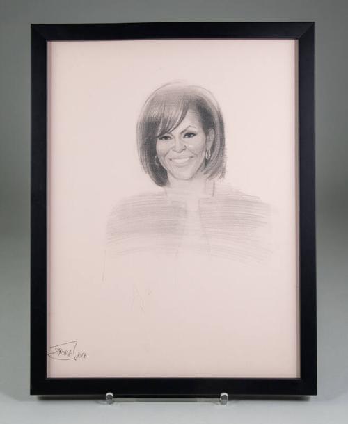 Portrait of First Lady Michelle Obama