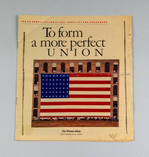 To Form a More Perfect Union