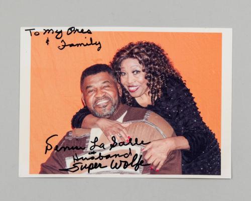 Signed Photograph of Denise LaSalle and Her Husband