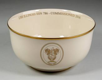 USS Illinois Ceramic Bowl