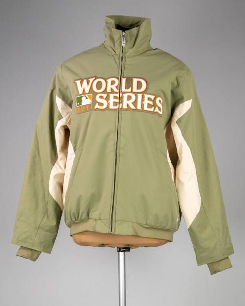 Olive Green and Khaki 2011 World Series Jacket