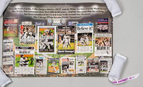 Chicago White Sox World Series Poster