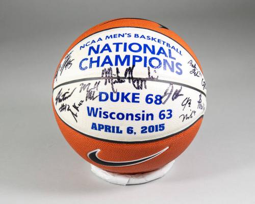 2015 NCAA Men's Basketball Signed Ball