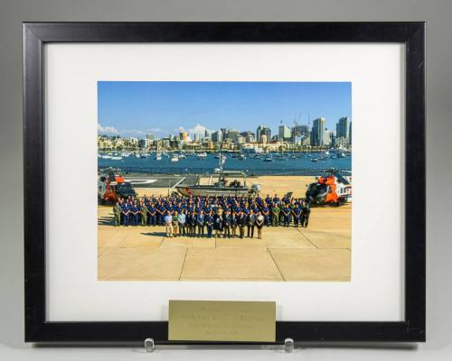Sector San Diego USCG Framed Photograph