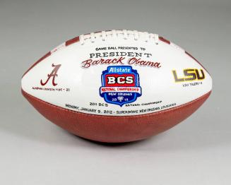 2012 BCS National Championship Game Football