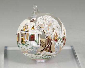 Handpainted Christmas Tree Ornament