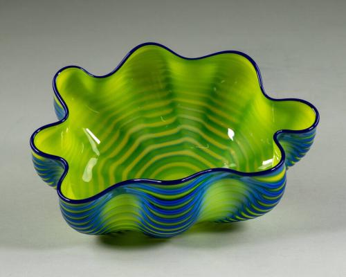 Hand Blown Glass Bowl