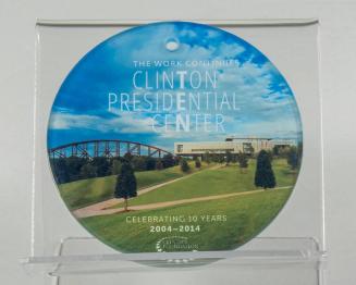 Clinton Presidential Center Christmas Tree Ornament