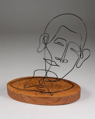 President Obama Wire Sculpture