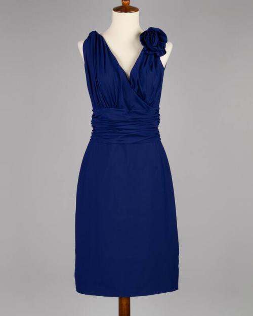 Sleeveless Indigo Dress