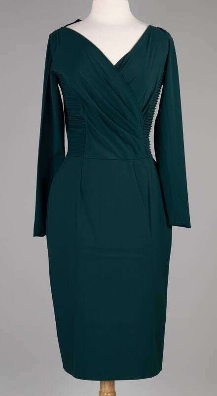 Green Long Sleeve Dress