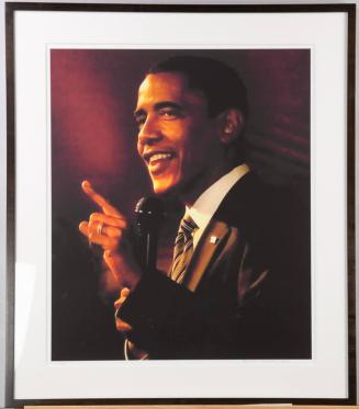 Framed Photograph of President Obama