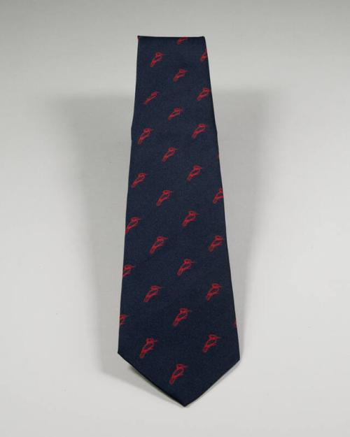 Necktie with Kookaburra Pattern