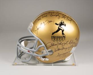 Football Helmet Signed by University of Nebraska Heisman Trophy Winners