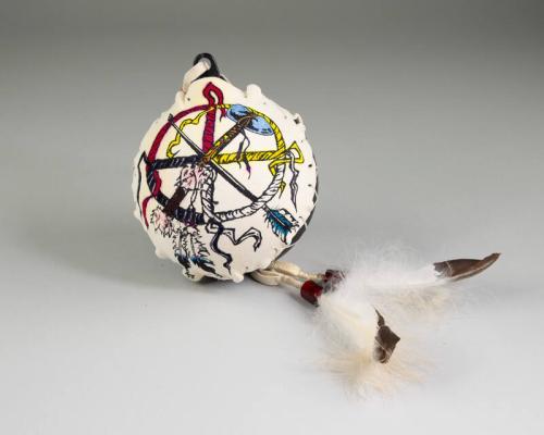 2009 White House Leather Holiday Ornament