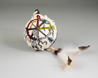 2009 White House Leather Holiday Ornament
