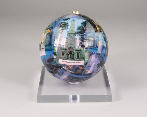 2009 White House Chicago Water Tower Holiday Ornament