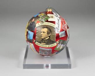2009 White House President Andrew Johnson Holiday Ornament