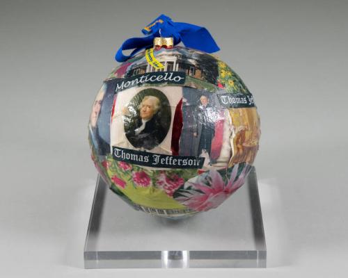 President Thomas Jefferson Holiday Ornament
