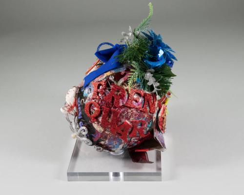 Mardi Gras Holiday Ornament