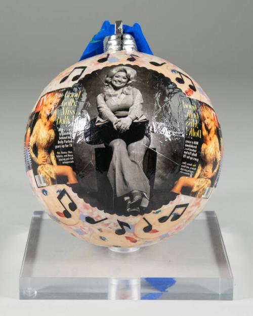 Dolly Parton Holiday Ornament