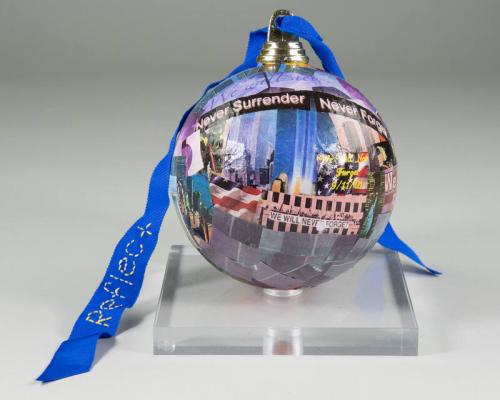 9/11 Remembrance Holiday Ornament