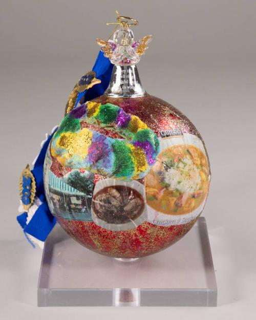 New Orleans Food Holiday Ornament