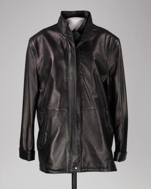 Master Locks Black Leather Jacket