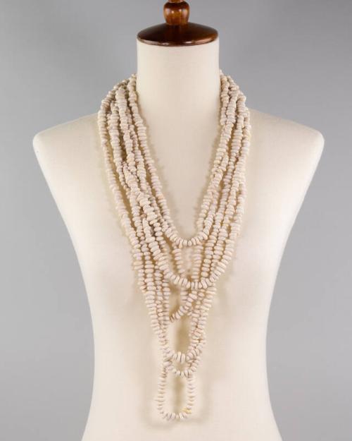 White Bean Necklace