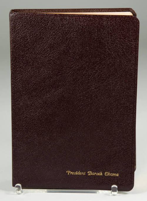 Image courtesy of the Barack Obama Presidential Library 