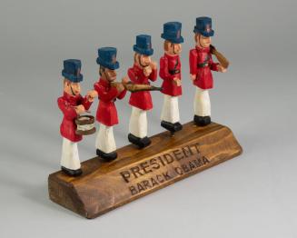 Carved Wood Revolutionary War Soldiers