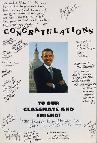Image courtesy of the Barack Obama Presidential Library