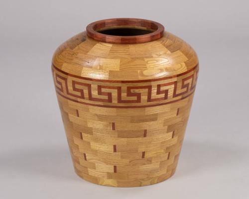 Bubinga Wood Vase