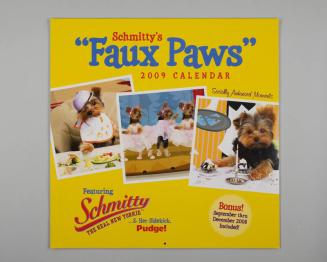 Schmitty's "Faux Paws" 2009 Calendar